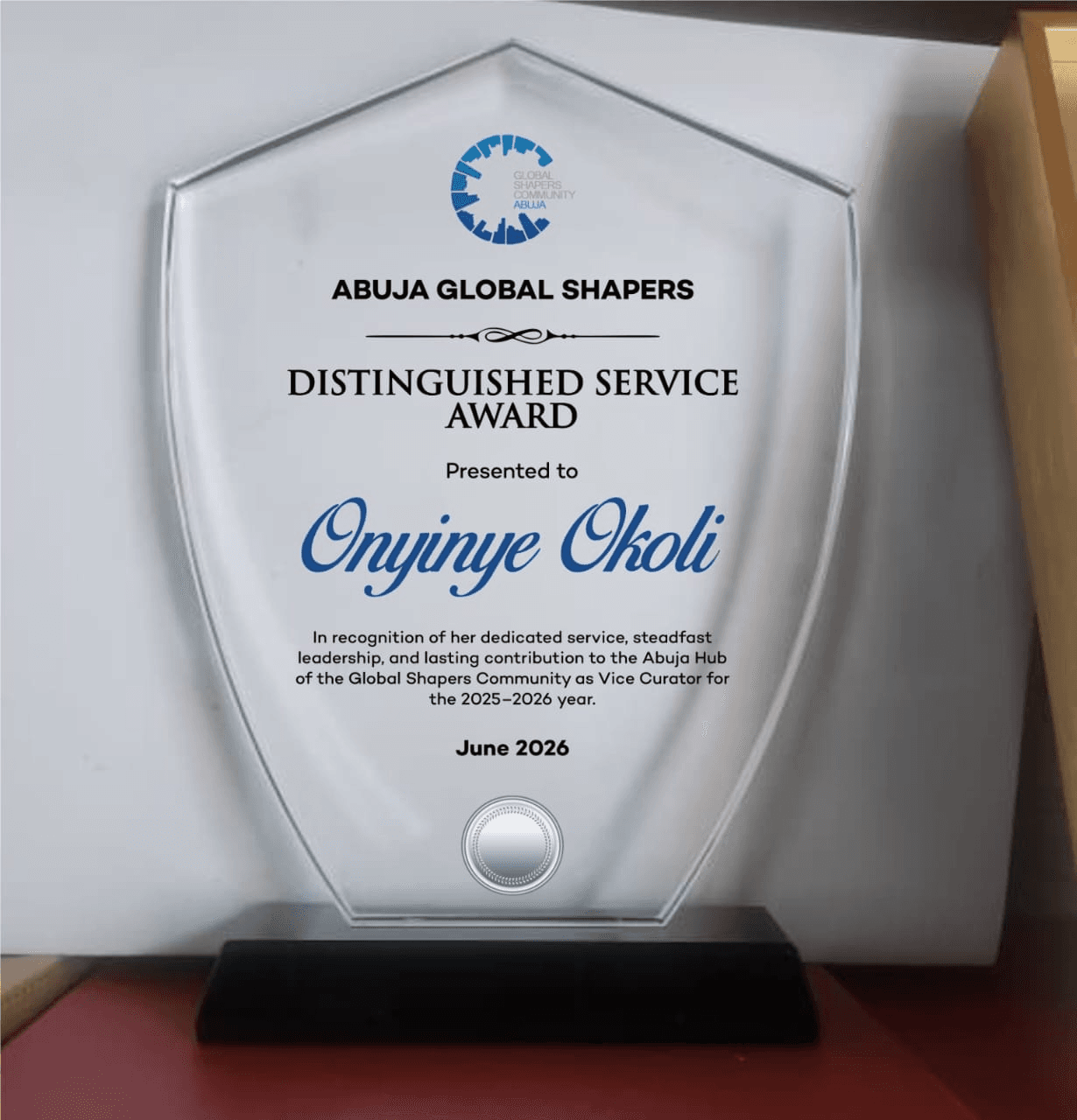 Distinguished Service Plaques