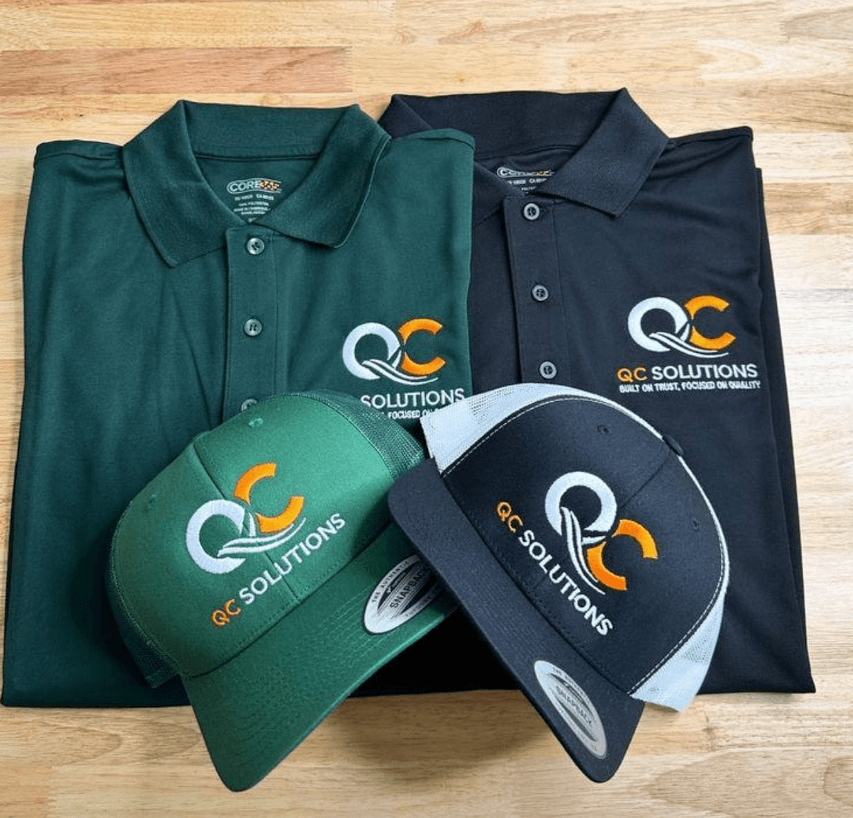 Branded Apparel & Caps