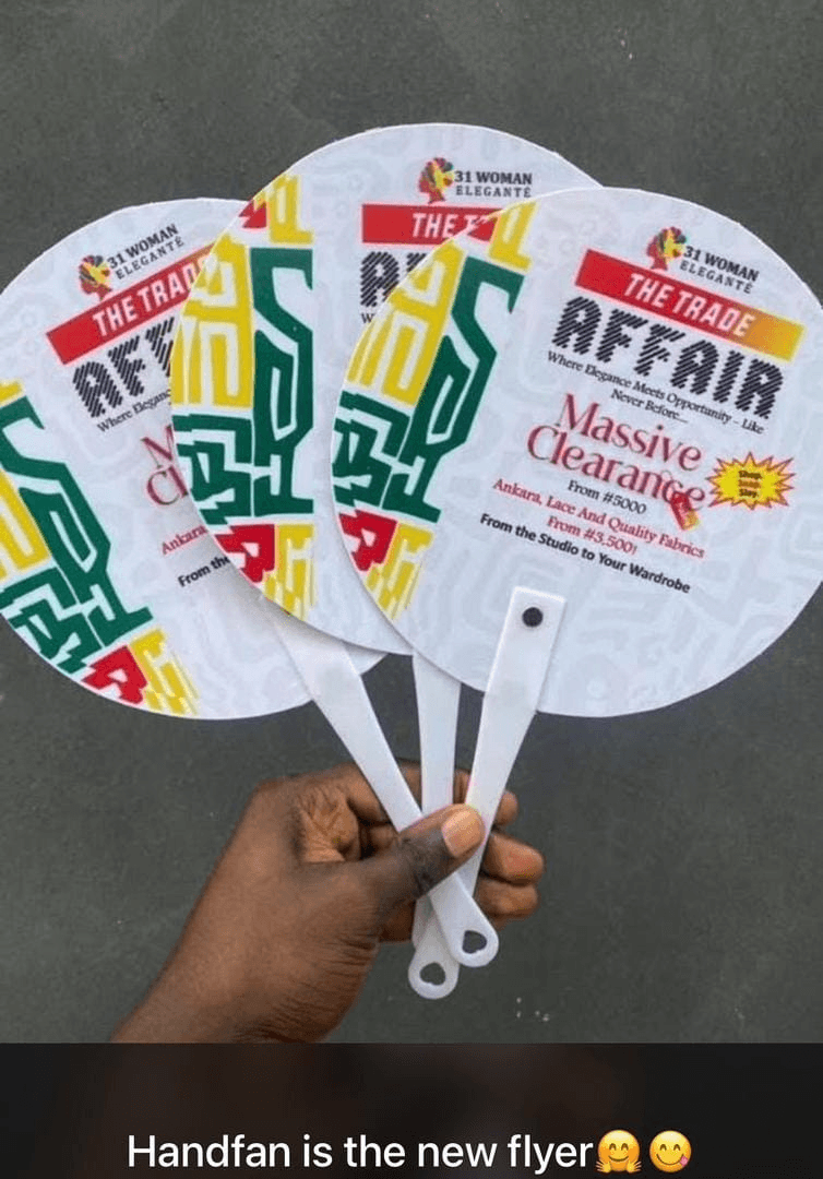 Branded Hand Fans
